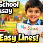 My School Essay in English: My School Essay 10 Lines