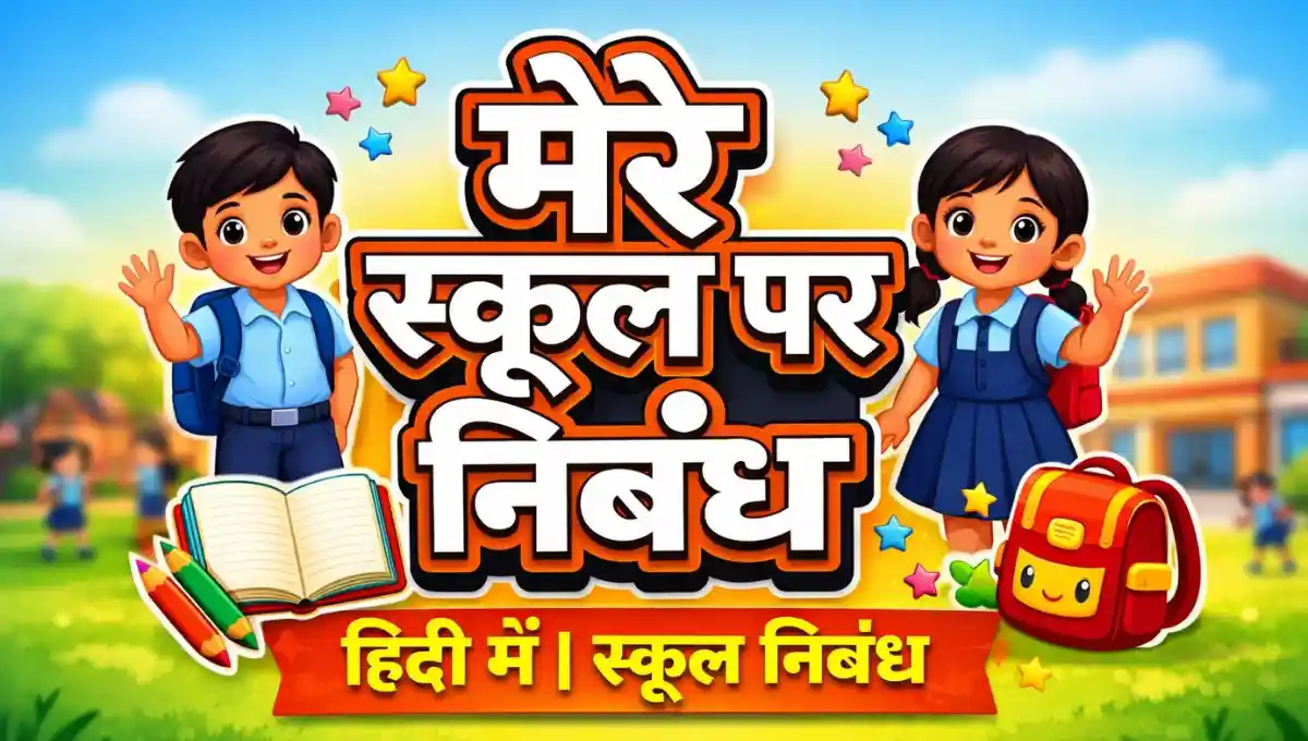 Mera School Nibandh in Hindi: मेरे स्कूल पर निबंध हिंदी में