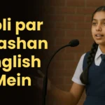 Holi par Bhashan English Mein