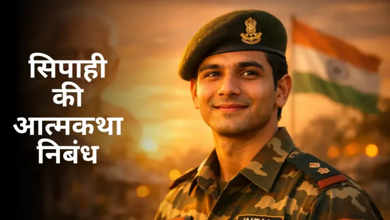 Sipahi ki Atmakatha Nibandh: सिपाही की आत्मकथा निबंध