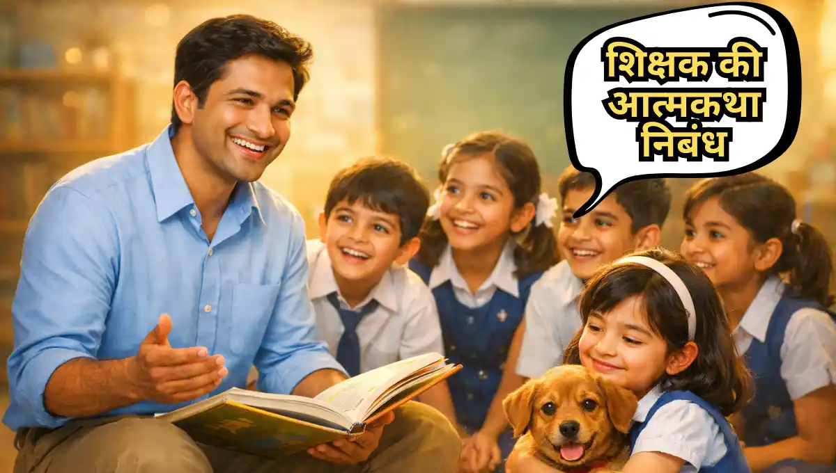 Shikshak ki Atmakatha Nibandh: शिक्षक की आत्मकथा निबंध